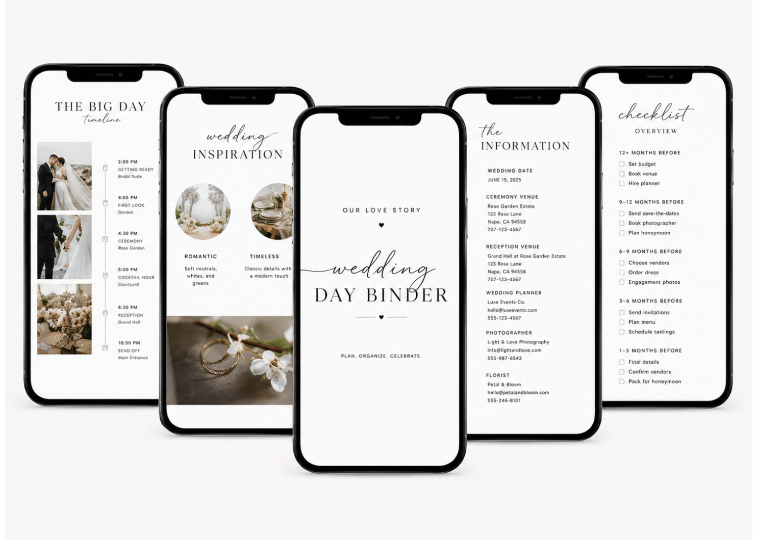 The Bachelorette Mobile Itinerary