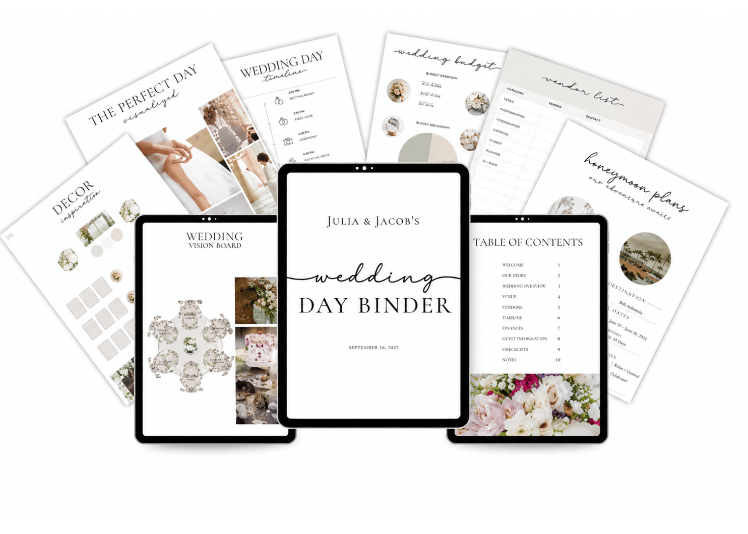 The Ultimate Wedding Day Binder