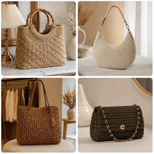 Bolsos de mano: modelos incluidos en la colección